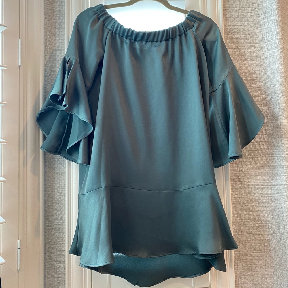 Zara ruffled tunic